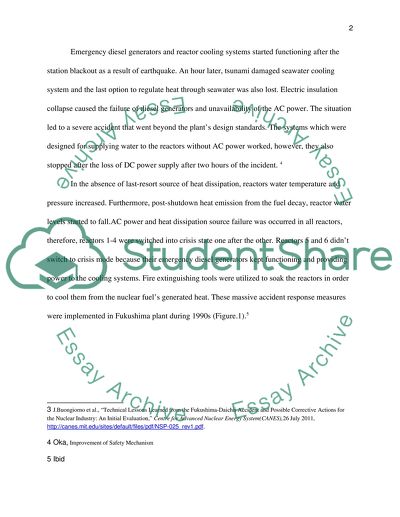 Japan Nuclear Reactor Catastrophe: Problems and Solutions