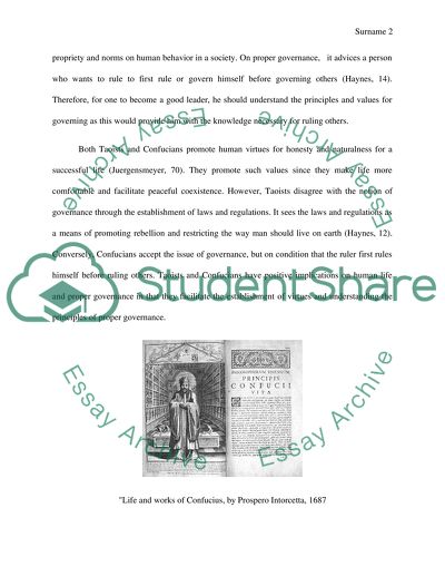 Taoists, Confucians, Tariki, and Religions of Asia