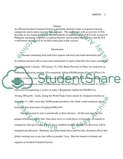 MHE503 Survey of Emergency and Disaster Mgt Module 5 SLP