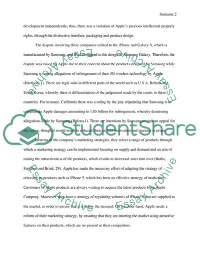 Exploring the Dispute Between Samsung and Apple