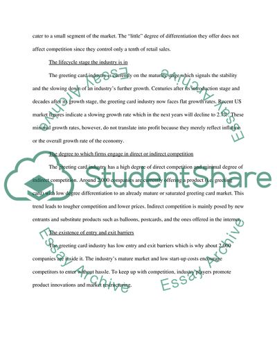 2b: Analyze Greeting Card Industry