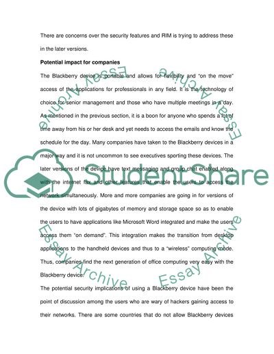 Technology and Business