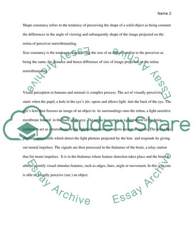 AP Psych. FRQ Homework