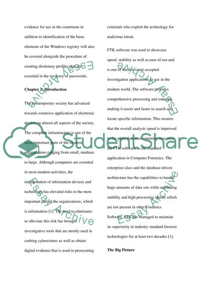 Computer Forensic Software