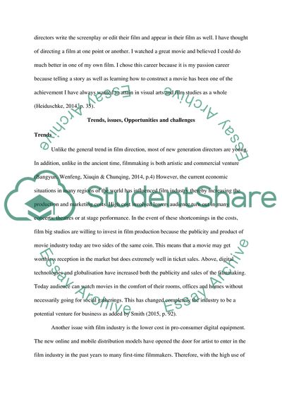 Skills Available For Acquisition and Career Building Strategies in Directing a Film