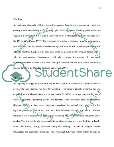 Political Science Topics