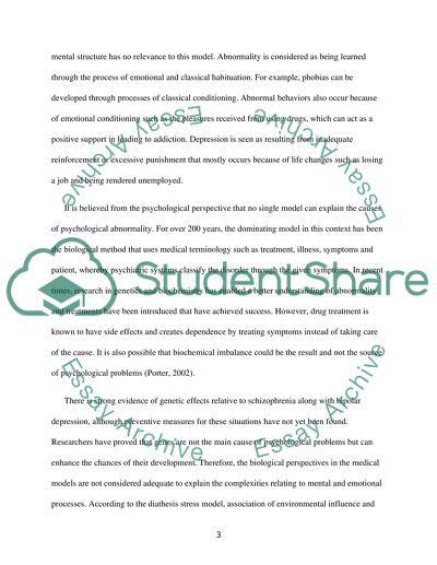 Causes and Mechanisms of Behavior Anomalies