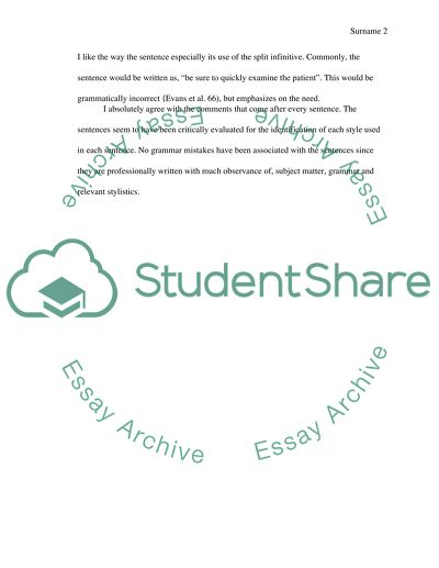 Your Favorite Sentences