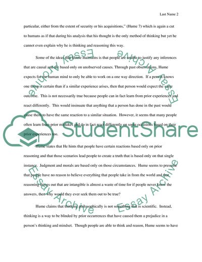 Persons Prior Experiences And Formulating Ideas