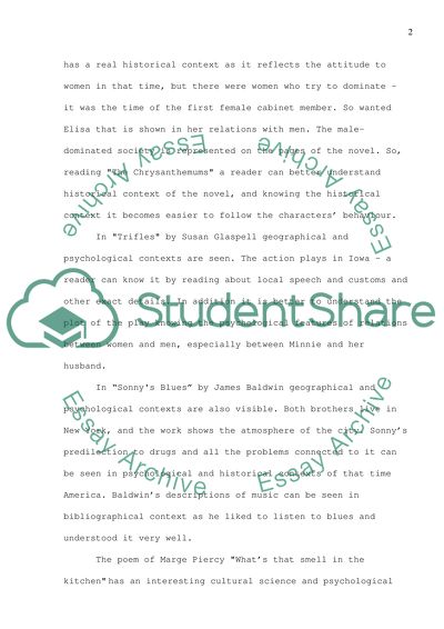 The function of context in literary studies
