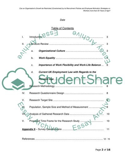 Can an Organisations Growth be Restricted by its Recruitment Policies