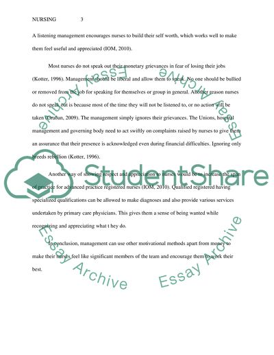 The Future of Nursing: Leading Change, Advancing Health