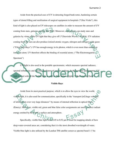 Applications of the Electromagnetic Spectrum Bandwidths