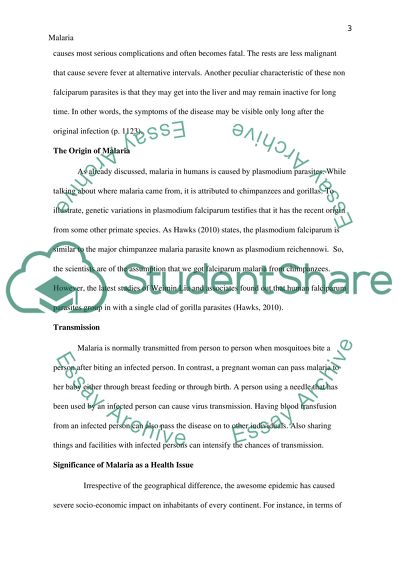 How Malaria Is Caused