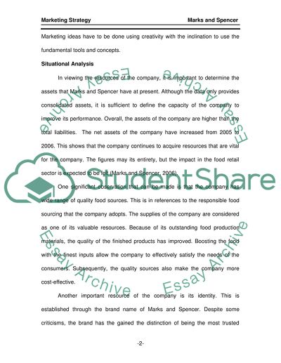 The Significant Level of Success of Marks and Spencer Stores