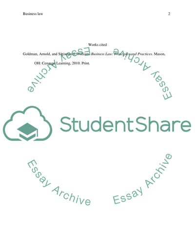 Legal Situation in Termination of a Partnership