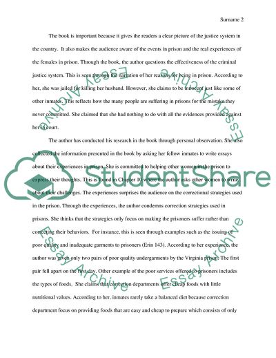 A Woman Doing Life Notes from a Prison for Women Erin George