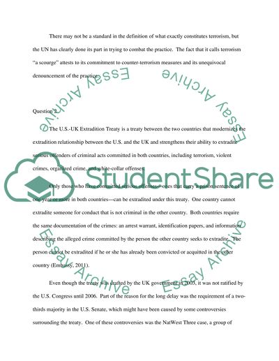 Discussion board 4 - International law