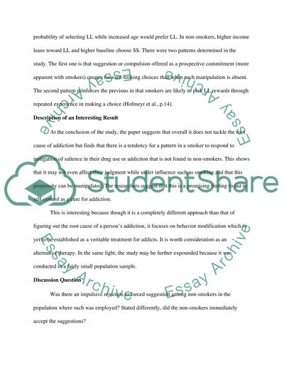 Experimental economics summary paper