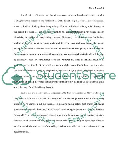 Analysis of The Secret