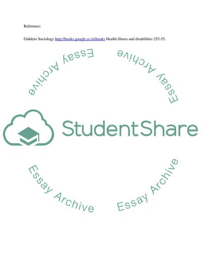 The Sociology of the Body