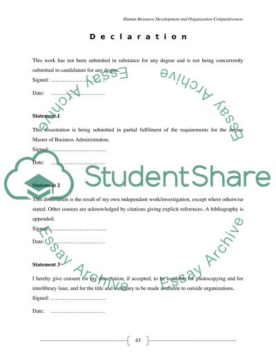 resource development dissertation