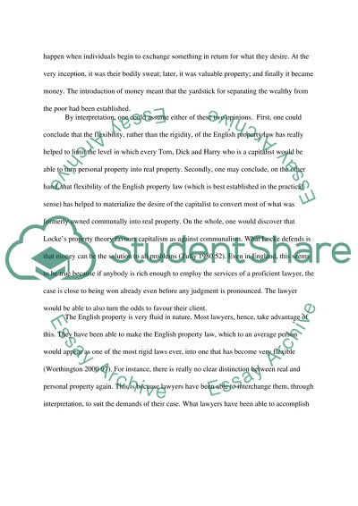 English Property Law