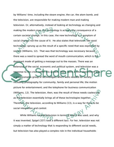 Television and Why It Is the Way It Is