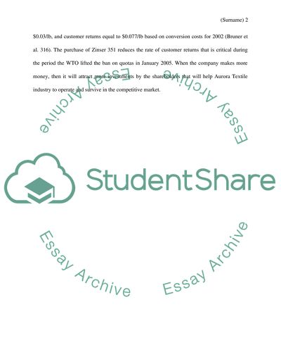 Aurora Textile Company