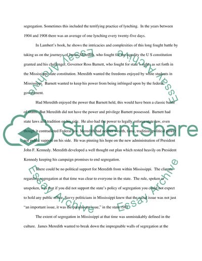 Civil Rights in Mississippi