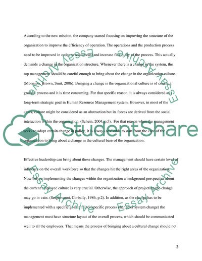 In What Ways Can an Organizations Culture Effect or Influence Structure and Employee Behavior