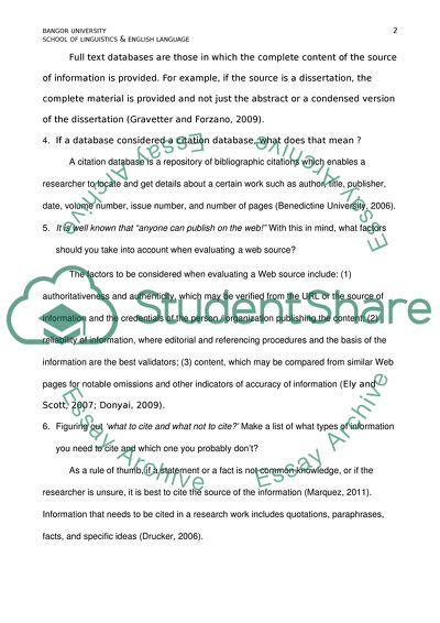 The Use and Purpose of CSA, Web of Knowledge, Nexis