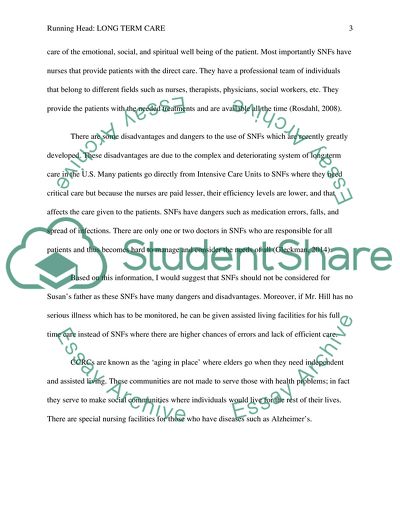 Skilled Nursing and Continuing Long-Term Care (SLP)