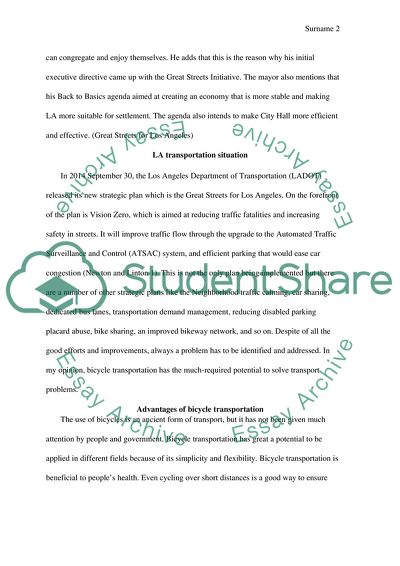 Bicycling Transportation in LA