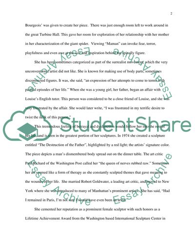 Sculpture Course Paper