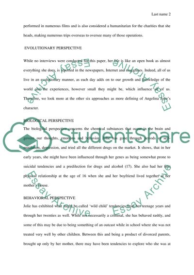 Six Approaches in Psychology