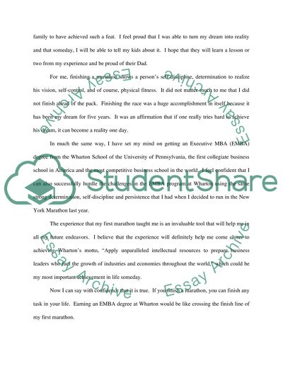 What do you consider to be your single most important achievement and why