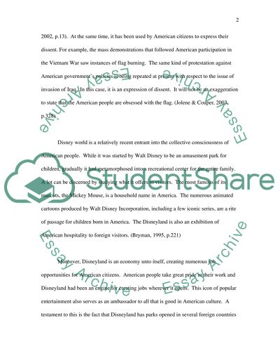 Representatives of American Culture