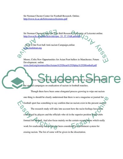 The Problem of Racism in Football Matches