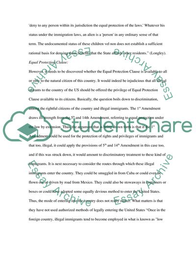 Illegal Immigrants in the United States