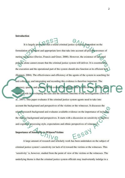 Background and Perspective into Account When Seeking Information