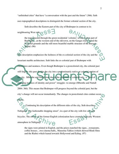 Seths Novel, A Suitable Boy