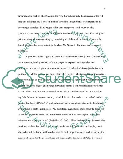 Analysis of Greek Tragedies