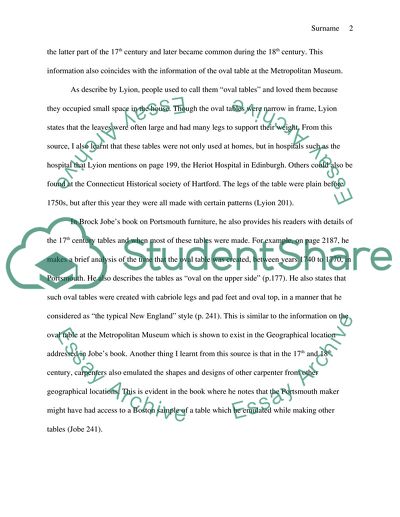 The Oval Table with Falling Leaves