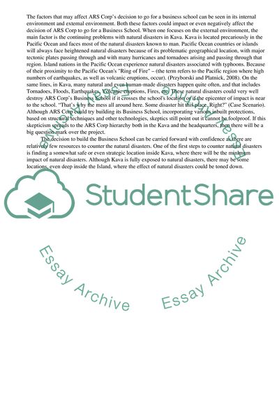 The Decision in Paradise