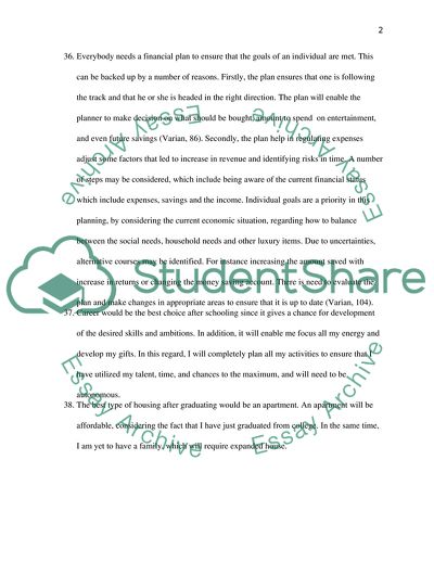 Personal finance final exam