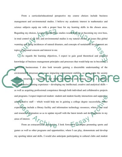 My expectation for this school year essay image