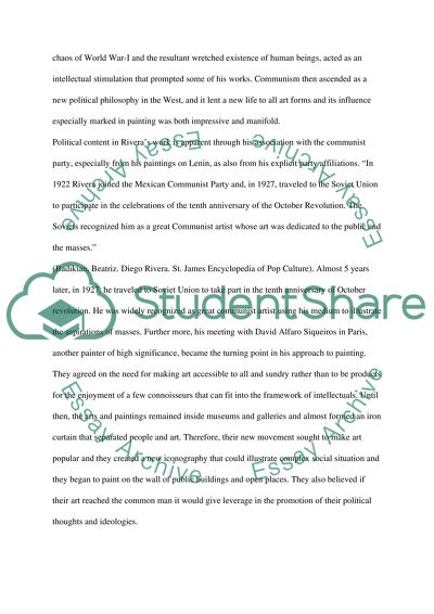 Reflection of Politics and Social Criticism in Arts