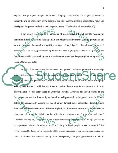 Thomas Jefferson and the New American Nation