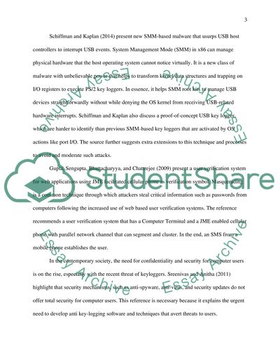 Anti keylogger techniques